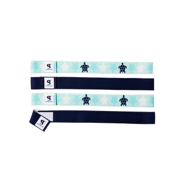 ADJUSTABLE TOWEL BANDS SET OF 4