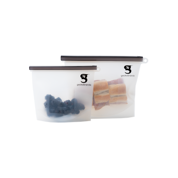 SILICONE POUCHES 2 PACK