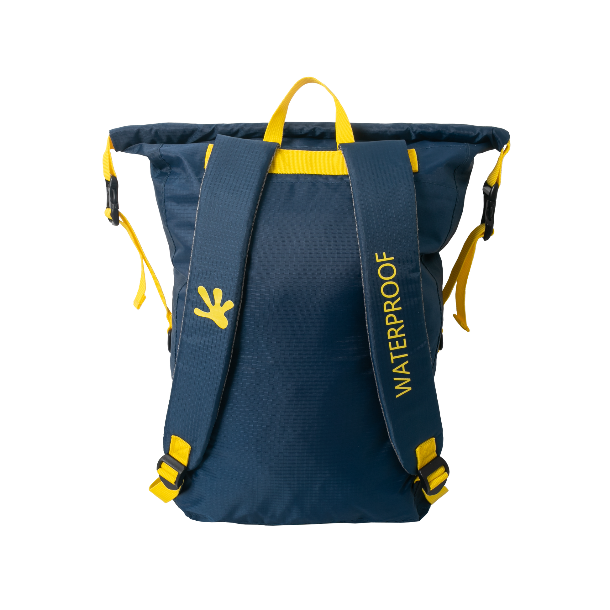 Waterproof top backpack yellow