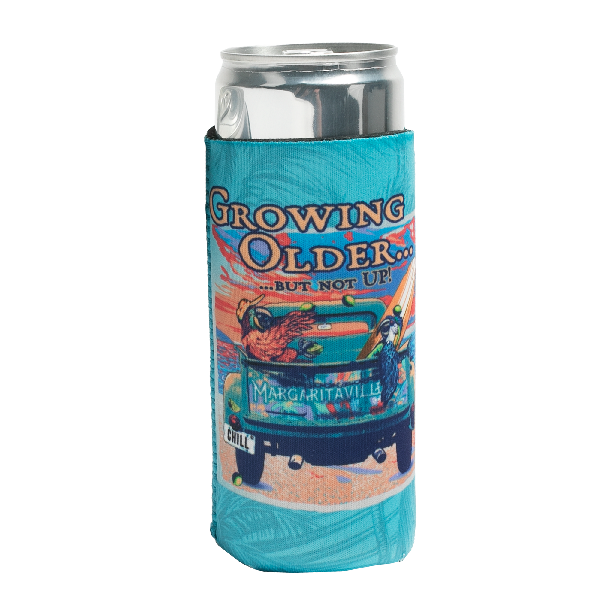 MARGARITAVILLE SLIM CAN COOZIE