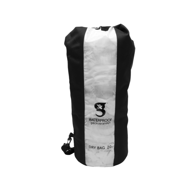 Sac étanche Geckobrands Durable View 20L – Noir, Bandoulière (PVC/Polyester, Occasion)
