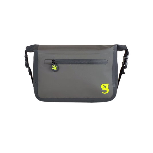 Geckobrands Dry Bag Tote Cooler - Bright Blue, Insulated & Waterproof For Beach, Boating, Kayaking