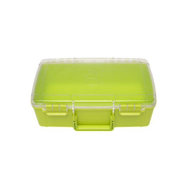 Geckobrands Waterproof Dry Box Storage Case, X-Large, Neon Green - Watertight & Airtight Dry Box for Phone, Wallet