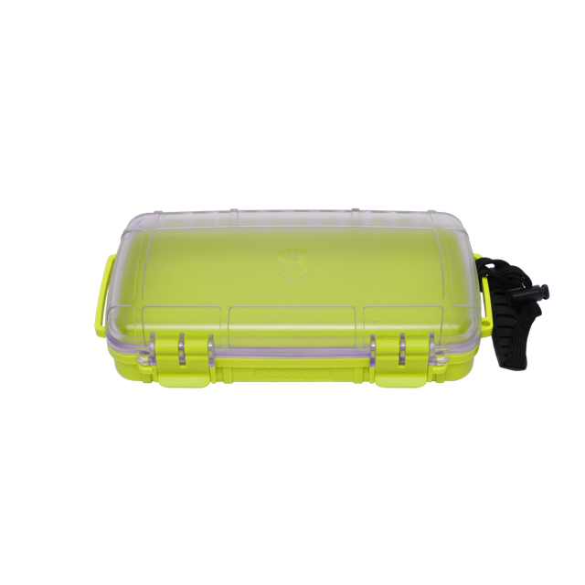 Geckobrands Waterproof Dry Box - Medium, Neon Green